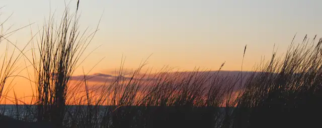 Solnedgang ved Vesterhavet